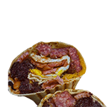 3 Fillings Breakfast Wrap 